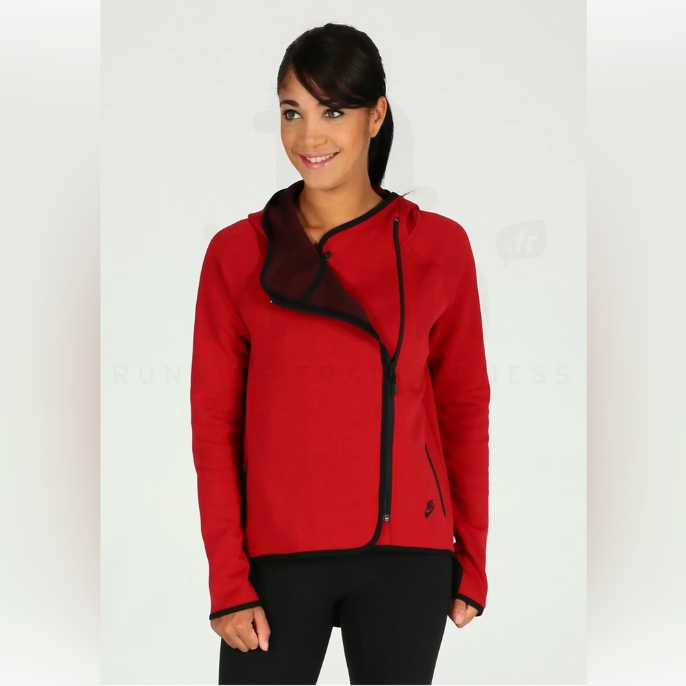 NIKE Sportswear Tech Fleece Women's Full Zip Cape Hoodie - 908822-608 - Sz S
